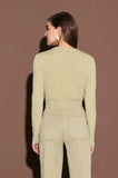 ONE UP - Blusa Fluity Pistache C/ Correntes Verde
