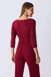 ONE UP - Blusa New Bordeaux