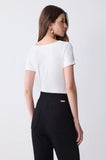 ONE UP - Blusa OFF Swa Light Bronze OFF