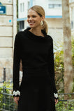 ONE UP - Blusa Paris Black C/ Bicolor Preto