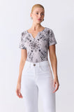 ONE UP - Blusa Yasmine Bege
