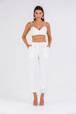 CHARTH - Calça Debora OFF White - Verão 27