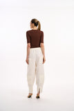 KOHDE - Calça Slouchy Memory OFF White - Verão 27