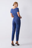 ONE UP - Calça New Blue Jeans C/ Gold Blue Jean Azul