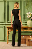 ONE UP - Calça Paris Black C/ Botões Black - Verão 27