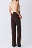 ONE UP - Calça Paris New Brown C/ Almond Marrom
