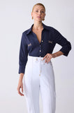 ONE UP - Camisa Viena Navy Marinho