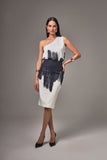 VICTOR DZENK - Saia Lapis London Color Estampado