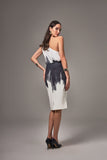 VICTOR DZENK - Saia Lapis London Color Estampado