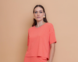 BORDA BARROCA - Blusa Vivace Fluity Laranja Tangerina