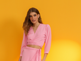 OLIVIA'S 504 - Cropped Envelope Trança Mint