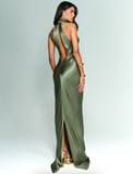 Ana Vargas - Vestido Longo Austin Oliva