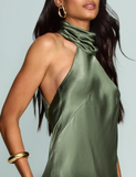 Ana Vargas - Vestido Longo Austin Oliva
