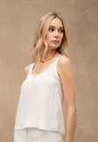 MADRE REINA - Regata Classic Silk Mr Seda OFF White