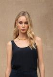 MADRE REINA - Regata Classic Silk Mr Seda Preto