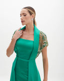 ARTE SACRA - Vestido Emerald Verde