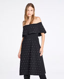 LAFORT - Vestido Ombro a Ombro Tess Preto