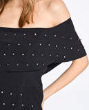 LAFORT - Vestido Ombro a Ombro Tess Preto