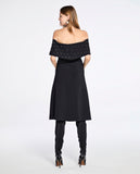 LAFORT - Vestido Ombro a Ombro Tess Preto