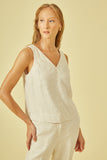 CORI - Regata Em Jacquard Linen Off White