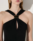 LAFORT - Blusa com Torção Belle Preto