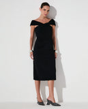 LAFORT - Vestido Ombro a Ombro Preto