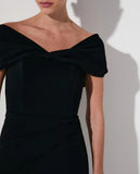 LAFORT - Vestido Ombro a Ombro Preto