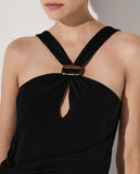 LAFORT - Vestido Detalhe Metal Belle Preto