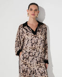 LAFORT - Blusa Gola Tricot Caroline Onça Duomo