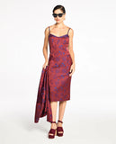 LAFORT - Vestido Pesponto Jade Paisley Chelsea
