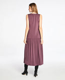 LAFORT - Vestido Midi Ebony Marrom Chelsea