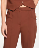LAFORT - Calça Slim Tomie Marrom Malfatti