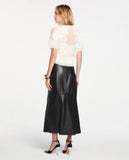 LAFORT - T-Shirt C/ Bordado Cora OFF White
