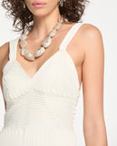 LAFORT - Vestido C/ Bordado Cora OFF White