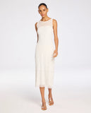 LAFORT - Vestido Bordado Layla OFF White - Verão 27