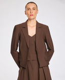 LAFORT - Blazer Amelie Marrom Noir - Verão 27