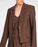LAFORT - Blazer Amelie Marrom Noir - Verão 27