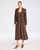 LAFORT - Blazer Amelie Marrom Noir - Verão 27