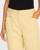 LAFORT - Calça C/ Bolsos Augusta Amarelo Soleil - Verão 27