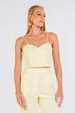CHARTH - Top Elana Sunshine Amarelo - Verão 27