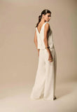 CAOS - Blusa Alça C/ Fivelas OFF White