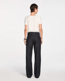 LAFORT - Blusa Manga Curta Jaque OFF White