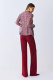ONE UP - Jaqueta Alana Bordeaux