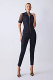 ONE UP - Jaqueta Black C/ Mesh Preto