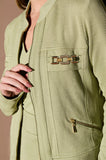 ONE UP - Jaqueta Firenze Pistache Verde