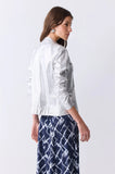 ONE UP - Jaqueta Texture Silver Prata