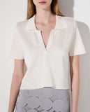 LAFORT - Blusa Manga Curta Lizzie OFF White