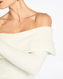LAFORT - Blusa Ombro a Ombro Veronica OFF White