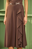 ONE UP - Saia Dark Brown Ellen