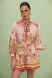 PATBO - Short Antoniette Rose Estampado - Verão 27
